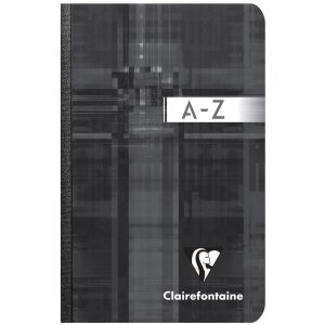 Quaderno indice A7 9x14cm, 96 fogli, 90g, a scacchi assortiti