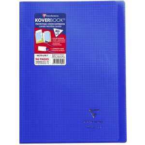 Koverbook PP Clairefontaine, DIN A4, 48 fogli, 90g, quadrato