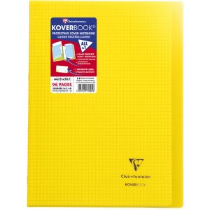 Koverbook PP Clairefontaine, DIN A4, 48 fogli, 90g, quadrato