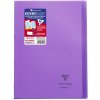 Koverbook PP Clairefontaine, DIN A4, 48 fogli, 90g, quadrato