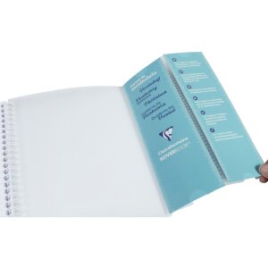 Koverbook vocabolario Clairefontaine, 11x17cm, 50 fogli