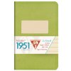 Taccuino Clairefontaine 1951, 9x14cm, 48 fogli, rigato Verde