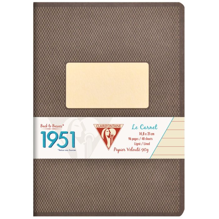 Libretto Clairefontaine 1951, DIN A5 nero