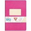 Taccuino Clairefontaine 1951, DIN A5 14,8x21cm, 48 fogli, foderato lampone