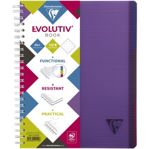 Libro Evolutiv A4+ quadrato 120 fogli