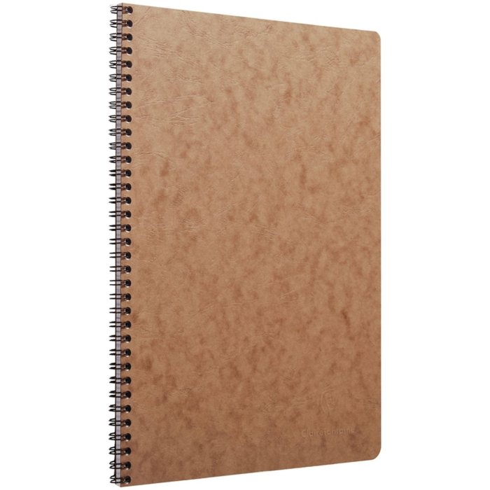 Quaderno a spirale A4 foderato Age Bag marrone