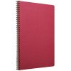 Quaderno a spirale Age Bag, DIN A4 21x29,7cm, 50 fogli, 90g, quadrato rosso ciliegia