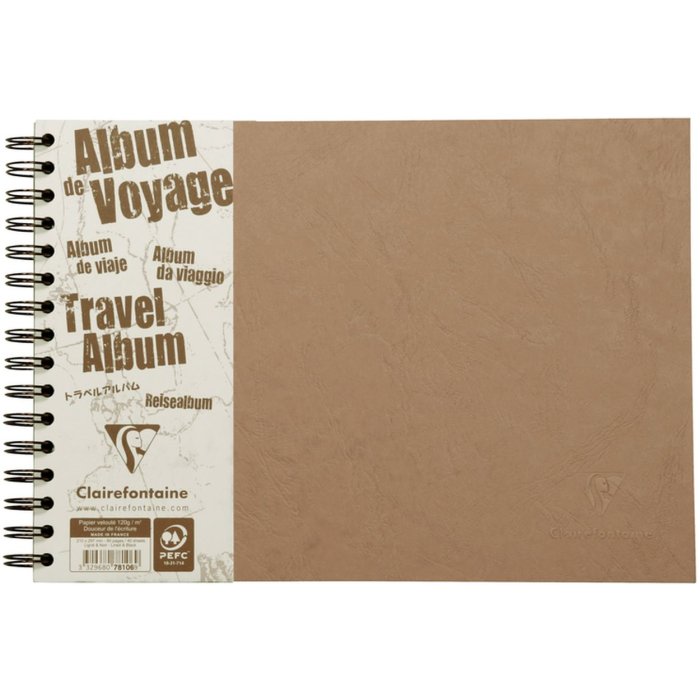 Album da viaggio Age Bag DIN A4 landscape marrone