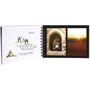 Album da viaggio Age Bag DIN A4 landscape marrone