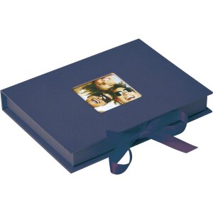Scatola regalo per foto Fun blue 13x18 cm