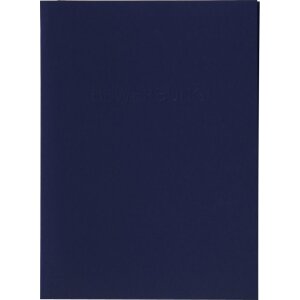Cartella di candidatura blu + busta per la spedizione...