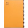Rhodia Blocco note a doppia spirale A4 foderato