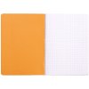Quaderno Rhodia A5 quadrato 48 fogli arancione