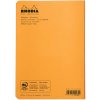Quaderno Rhodia A5 quadrato 48 fogli arancione