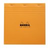 Blocco Le Carré quadrato Rhodia, 5,2x7,5 cm 80 fogli, quadrato
