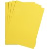 25 fogli di carta A4 color limone