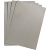 25 fogli di carta argilla A4 argento