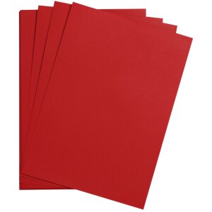 Cartoncino fotografico A4 alto rosso 25 fogli