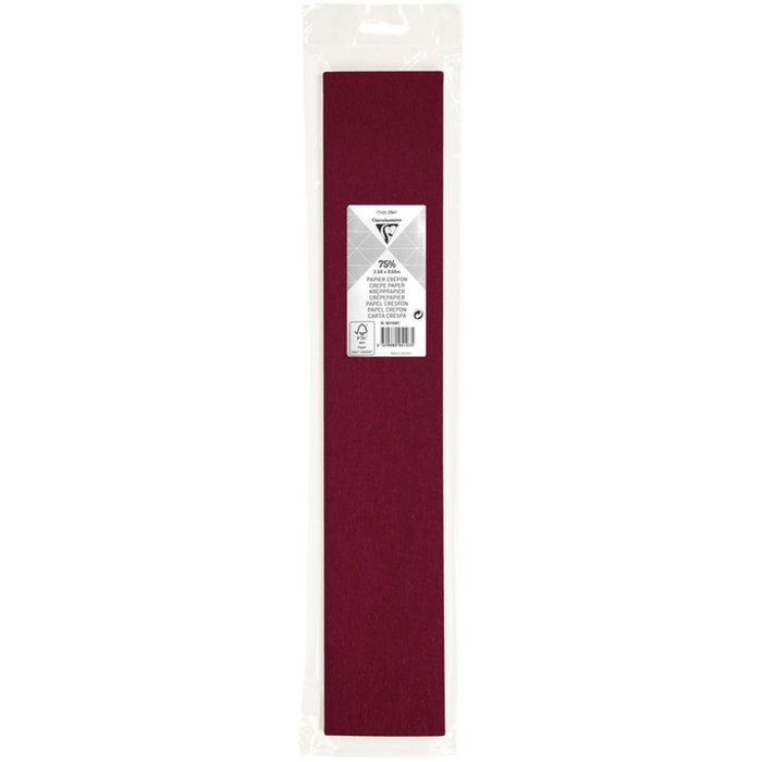 Rotolo di carta crespa rosso opera - 95108C Clairefontaine