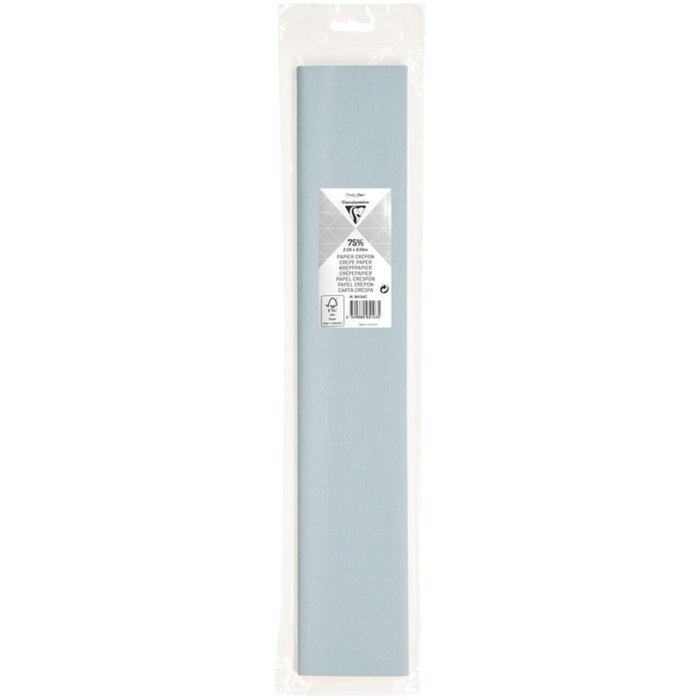 Rotolo di carta crespa blu pallido - 95134C Clairefontaine