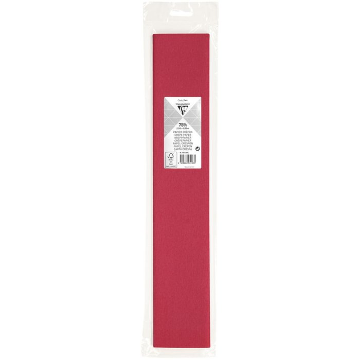 Rotolo di carta crespa color salmone - 95139C Clairefontaine