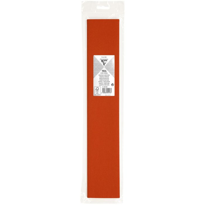 Rotolo di carta crespa arancione - 95158C Clairefontaine