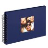 Walther Album a spirale FUN blu 23x17 cm 40 pagine nere