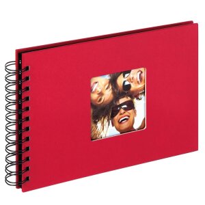Walther Album a spirale rosso divertente 23x17 cm 40...
