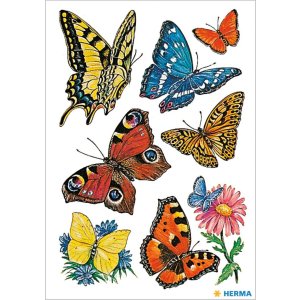 farfalle colorate di decorazione