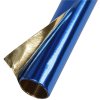 Rotolo di carta di alluminio bifacciale blu scuro