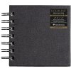 Sketchbook quadrato Goldline, 10x10cm, 140g - Nero