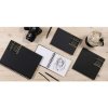 Sketchbook quadrato Goldline, 10x10cm, 140g - Nero