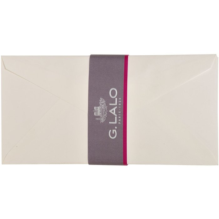 Buste LINE STRUCTURE bianche 220x110 mm - 23500L