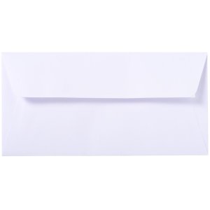 Buste VÉLIN DE FRANCE bianche 220x110 mm - 46700L