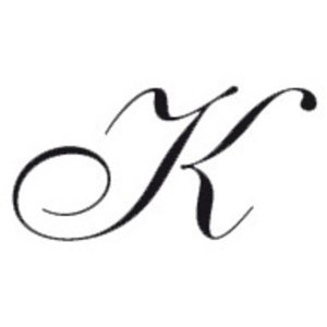 Sigillo rotondo con impugnatura in legno K italic