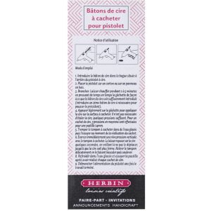 Scatola di ceralacca 6 bastoncini blu scuro