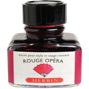 Inchiostro stilografico 30 ml rosso intenso