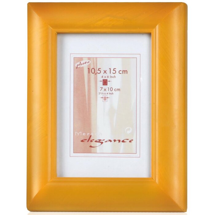 Cornice di legno Ramatuelle giallo 18x24 cm