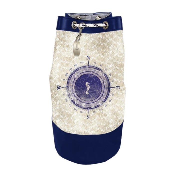 Grand Large, cuscino da collo diametro 25 cm altezza 50 cm
