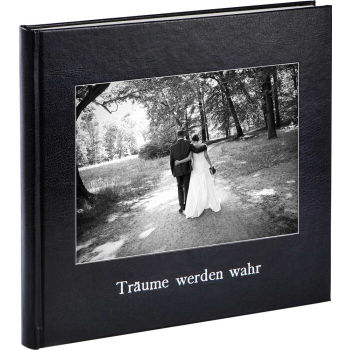 Libro degli ospiti KOLARA con rilievo e immagine nera