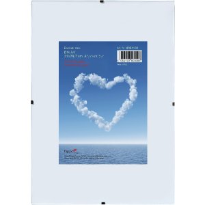 Clip frame 40x40 vetro antiriflesso