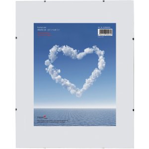 HNFD cornice a clip 50x50 cm supporto per foto in vetro...