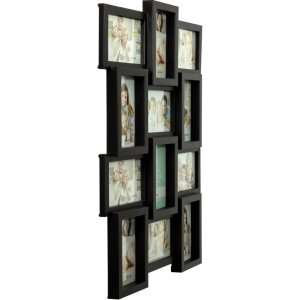 Cornice Maggiore Gallery 12 foto 10x15 cm nero