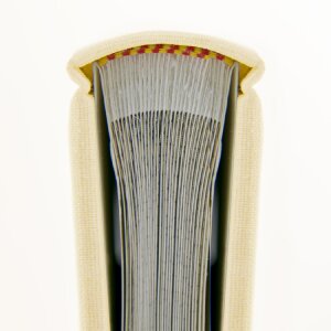 Album fotografico Cotone crema 31x31