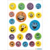 adesivi herma divertenti smiley in rilievo