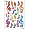 clef colorato con gioielli