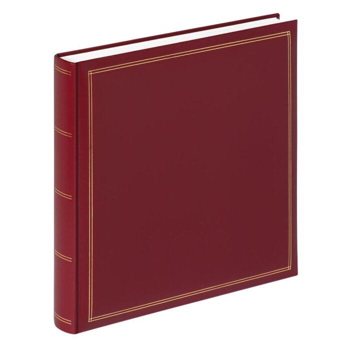 Album fotografico MONZA 33x34 cm - rosso vino