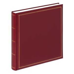 Album fotografico MONZA 33x34 cm - rosso vino