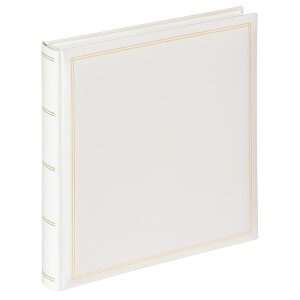 Walther Photo Album MONZA 33x34 cm bianco 60 fogli bianchi