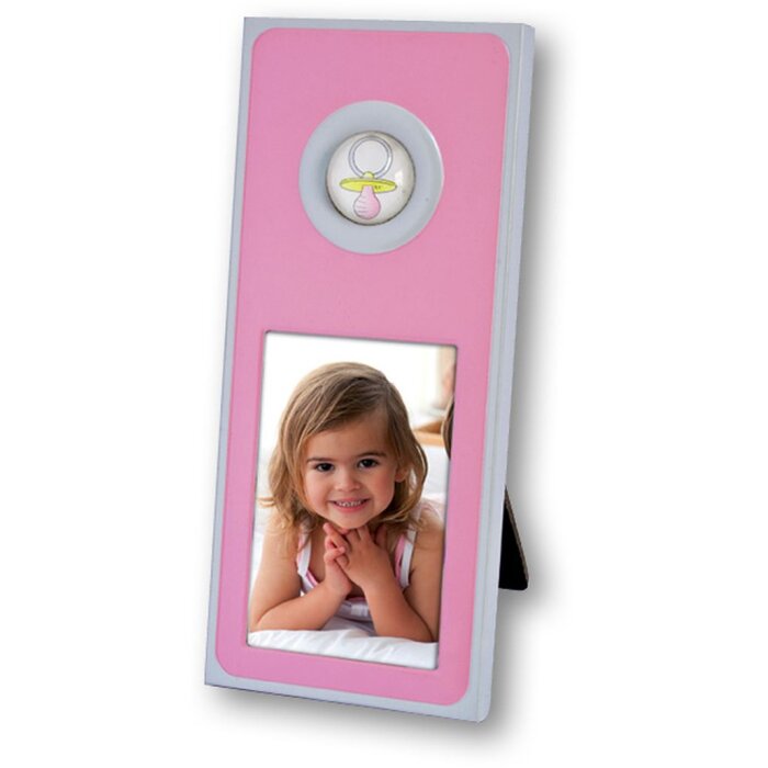 Cornice per bambini Goccia Rosa 5x7 cm